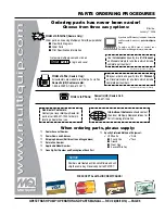 Preview for 5 page of MULTIQUIP QP2TZ Operation And Parts Manual