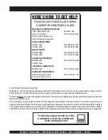 Preview for 3 page of MULTIQUIP QP305SLT Operation And Parts Manual