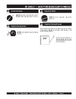 Preview for 7 page of MULTIQUIP QP305SLT Operation And Parts Manual