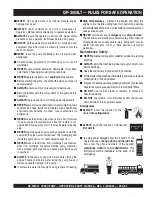 Preview for 9 page of MULTIQUIP QP305SLT Operation And Parts Manual