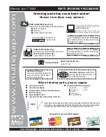 Preview for 5 page of MULTIQUIP QP3TH Operation And Parts Manual