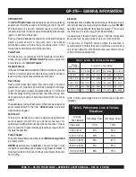 Preview for 12 page of MULTIQUIP QP3TH Operation And Parts Manual