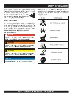 Preview for 6 page of MULTIQUIP QP4TE Operation And Parts Manual