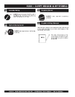 Preview for 10 page of MULTIQUIP R2000 Operation And Parts Manual