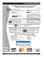 Preview for 4 page of MULTIQUIP SFG10E Operation And Parts Manual