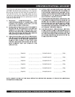 Preview for 7 page of MULTIQUIP SFG10E Operation And Parts Manual