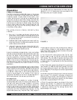 Preview for 13 page of MULTIQUIP SFG10E Operation And Parts Manual