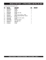 Preview for 45 page of MULTIQUIP SideWinder HS62A Operation And Parts Manual