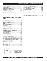 Preview for 4 page of MULTIQUIP SideWinder HS81 Operations & Parts Manual