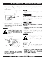 Preview for 21 page of MULTIQUIP SP113H18 Operation And Parts Manual