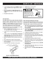 Preview for 38 page of MULTIQUIP SP2 CE13H20 Operation And Parts Manual