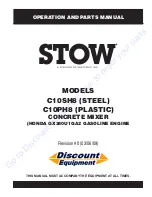 MULTIQUIP Stow C10PH8 Operation And Parts Manual preview