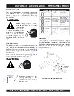 Preview for 27 page of MULTIQUIP STOW CMS-44S Operation And Parts Manual