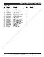 Preview for 56 page of MULTIQUIP STOW CMS-4S Operation And Parts Manual