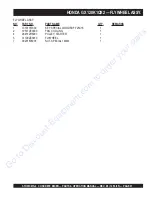 Preview for 68 page of MULTIQUIP STOW CMS-4S Operation And Parts Manual