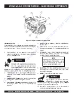 Preview for 13 page of MULTIQUIP STOW CMS-64S Operation And Parts Manual