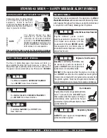 Preview for 8 page of MULTIQUIP Stow MS-63 Operation And Parts Manual