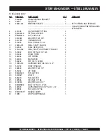 Preview for 47 page of MULTIQUIP Stow MS-63 Operation And Parts Manual