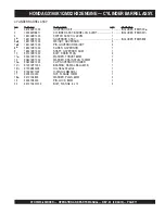 Preview for 71 page of MULTIQUIP Stow MS-63 Operation And Parts Manual