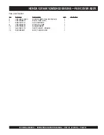 Preview for 75 page of MULTIQUIP Stow MS-63 Operation And Parts Manual