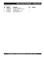 Preview for 117 page of MULTIQUIP Stow MS-63 Operation And Parts Manual