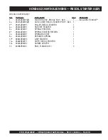 Preview for 121 page of MULTIQUIP Stow MS-63 Operation And Parts Manual