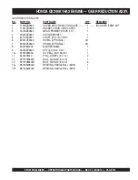 Preview for 123 page of MULTIQUIP Stow MS-63 Operation And Parts Manual