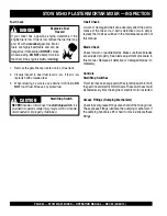 Preview for 22 page of MULTIQUIP Stow MS-93 Operation And Parts Manual