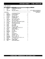 Preview for 47 page of MULTIQUIP Stow MS-93 Operation And Parts Manual