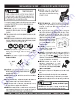 Preview for 9 page of MULTIQUIP STOW MS15E Operation And Parts Manual