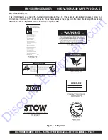 Предварительный просмотр 12 страницы MULTIQUIP STOW MS15E Operation And Parts Manual