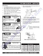 Preview for 19 page of MULTIQUIP STOW MS15E Operation And Parts Manual