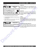 Preview for 20 page of MULTIQUIP STOW MS15E Operation And Parts Manual