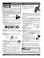 Preview for 10 page of MULTIQUIP STOW MS45E Operation And Parts Manual