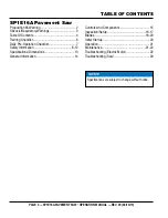 Preview for 4 page of MULTIQUIP StreetPro SP1E16A Operation Manual