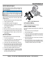 Preview for 26 page of MULTIQUIP TP24 Operation And Parts Manual