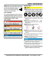 Preview for 3 page of MULTIQUIP TuffTruk EB500 Operation Manual