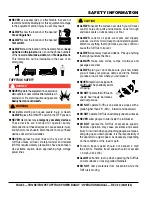 Предварительный просмотр 4 страницы MULTIQUIP TuffTruk EB500 Operation Manual