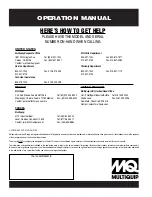 Preview for 46 page of MULTIQUIP WHISPERWATT DCA-15SPXU4 Operation Manual