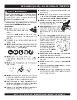 Preview for 10 page of MULTIQUIP WHISPERWATT DCA-25SSIU2 Operation And Parts Manual