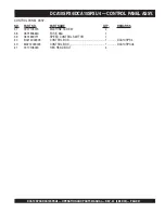 Preview for 51 page of MULTIQUIP WHISPERWATT DCA10SPX4 Operation And Parts Manual