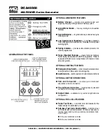 Preview for 3 page of MULTIQUIP WhisperWatt DCA45SSI Specifications