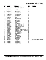 Preview for 61 page of MULTIQUIP WhisperWatt DCA45SSKU Operation And Parts Manual