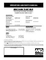 Preview for 78 page of MULTIQUIP WhisperWatt DCA45SSKU Operation And Parts Manual