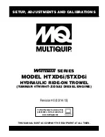 Preview for 1 page of MULTIQUIP Whiteman HTXD6i Manual