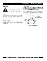 Preview for 22 page of MULTIQUIP Whiteman KD1800/KD6 Parts And Operation Manual