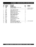 Preview for 45 page of MULTIQUIP Whiteman KD1800/KD6 Parts And Operation Manual