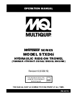 Preview for 1 page of MULTIQUIP Whiteman STXD6i Operation Manual