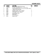 Preview for 61 page of MULTIQUIP WSC55 Operation And Parts Manual