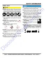 Предварительный просмотр 6 страницы MULTIQUIP WT5HP Operation Manual